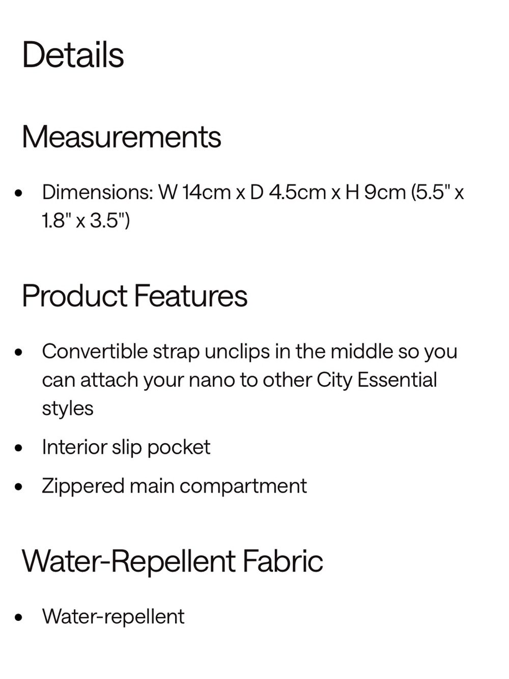 City Essentials Nano Shoulder Bag - Picture 8 of 9